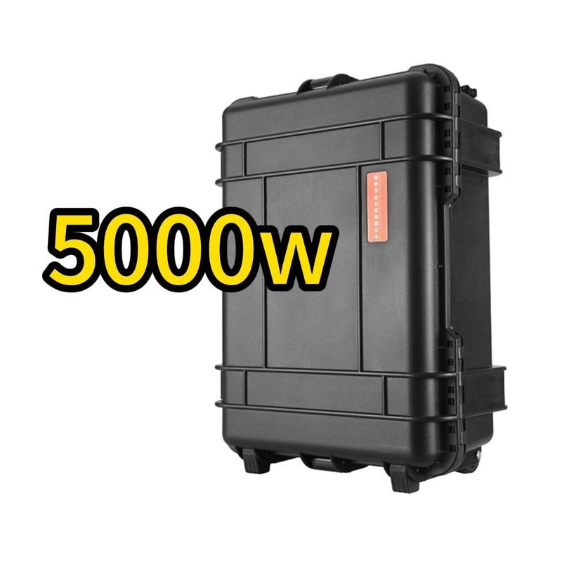 110V/230V5000W Puissance centrale solaire portable pour maison RV Banque de recharge extérieure