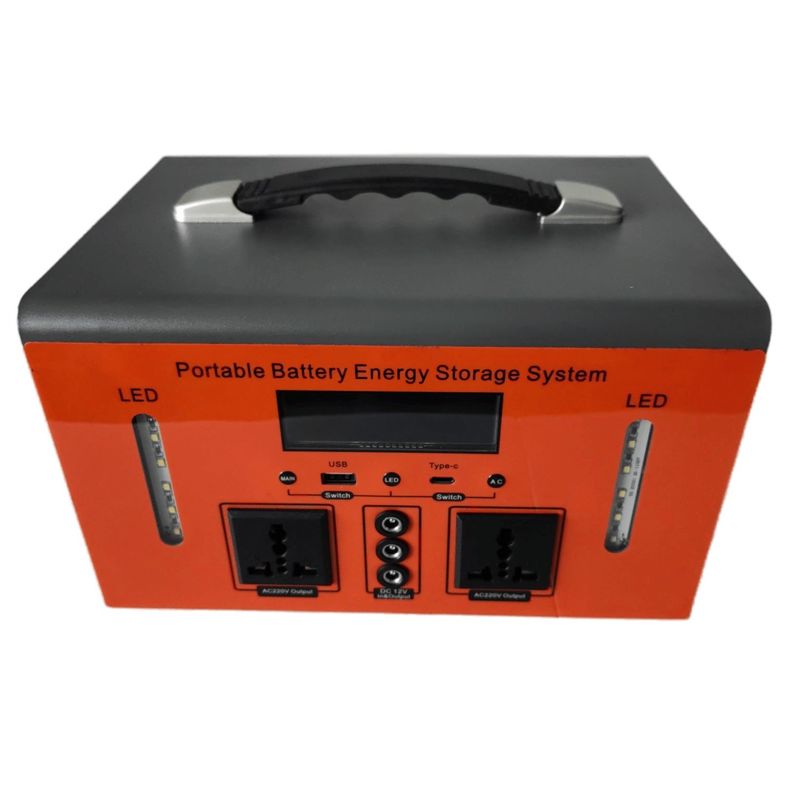 300W/500W Petite centrale électrique de surveillance environnementale UAV portative M3 attachée XT300