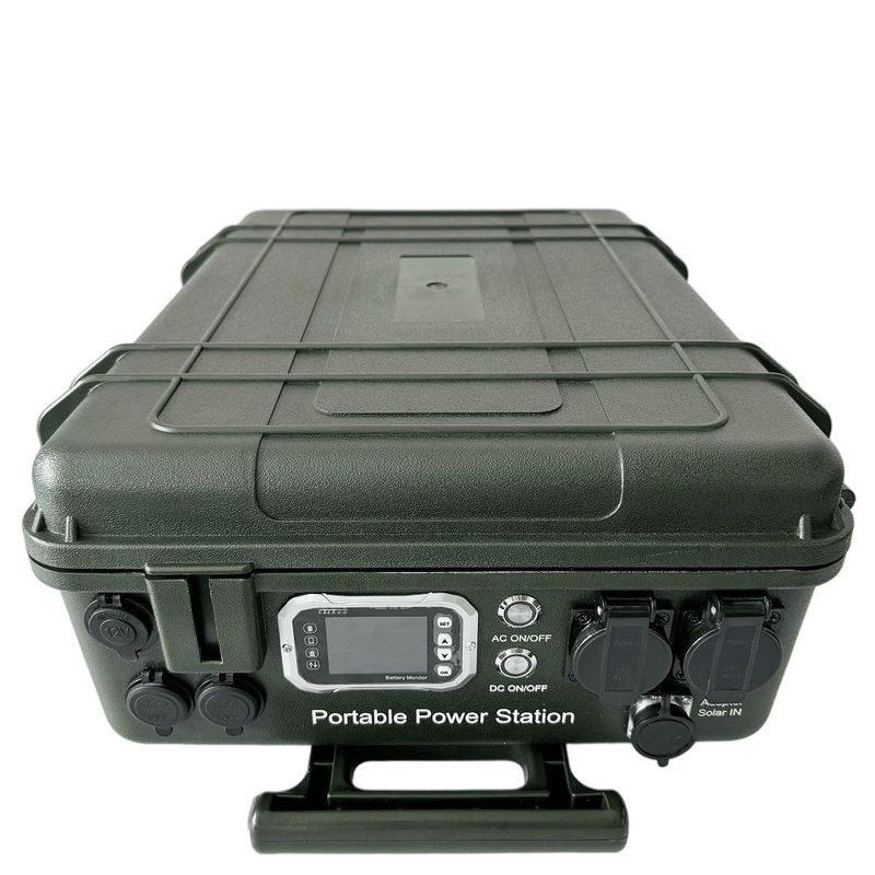 Station électrique portable de 6000 W pour les aventures en plein air
