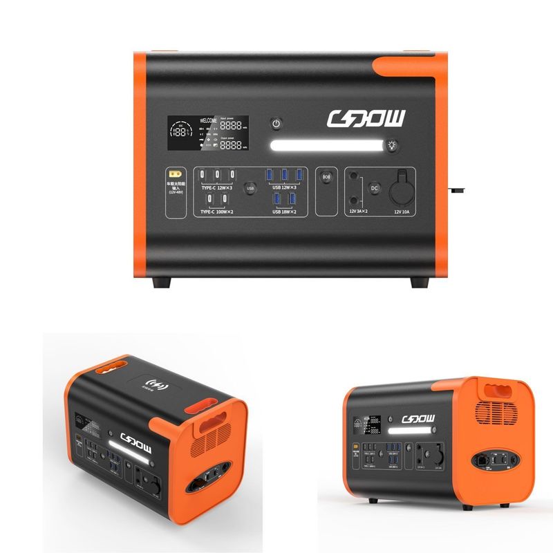 51.52V40ah 3.22V*16s centrale électrique portable pour camping chaud et besoins en électricité d'urgence
