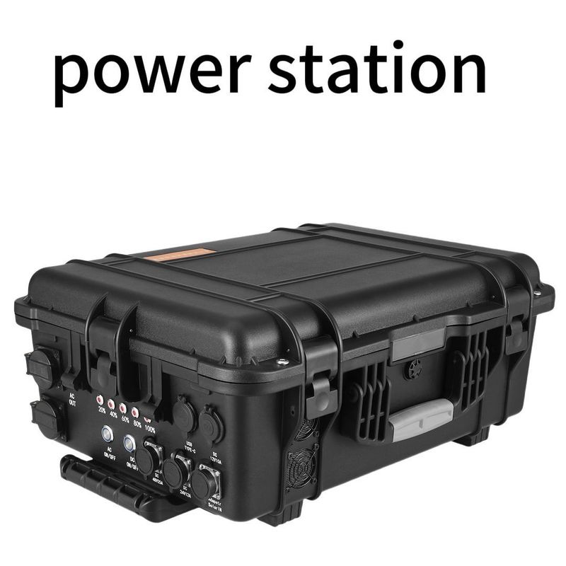 ST-60 6000W/6216wh Station électrique portable de stockage d'énergie à haute puissance pour camping en plein air