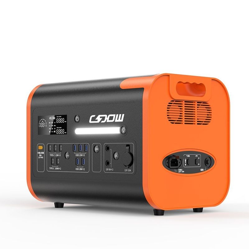 2400whome Station électrique portable Votre compagnon essentiel pour les pannes d'électricité d'urgence