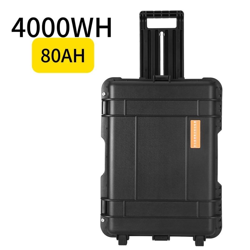 Stockage d'énergie pour camping extérieur 80ah/4000W centrale électrique portable pour équipement mobile
