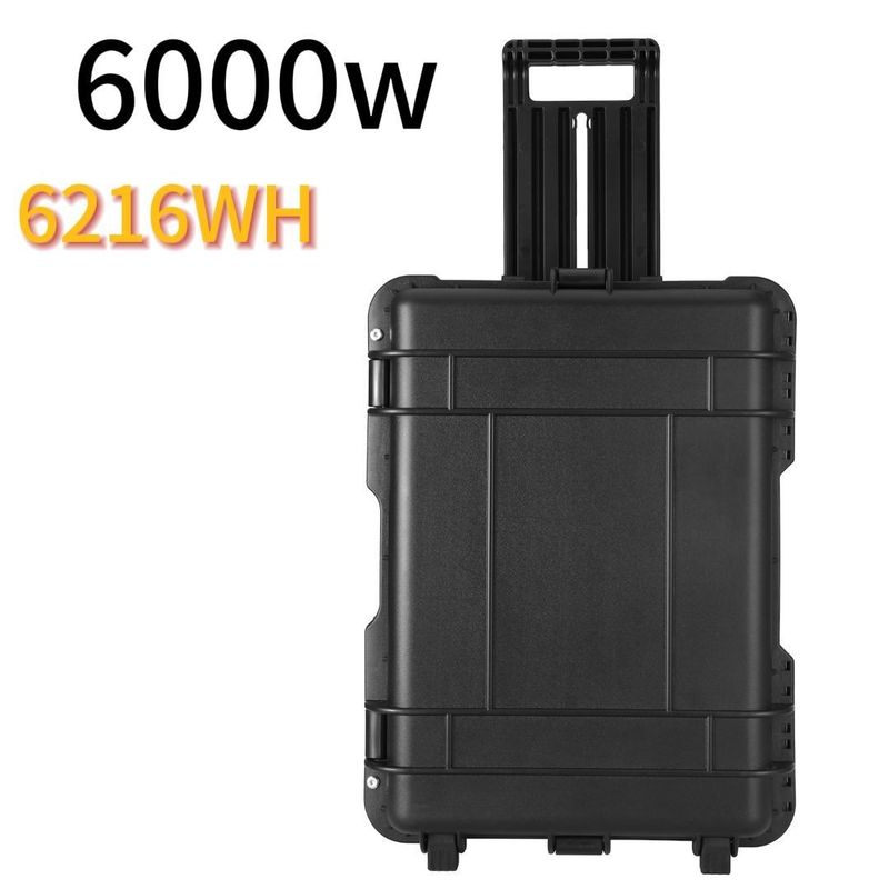 Énergie maximale de 8000 W électricité de secours extérieure pour ménage multifonctionnelle pour l'Asie de l'Est