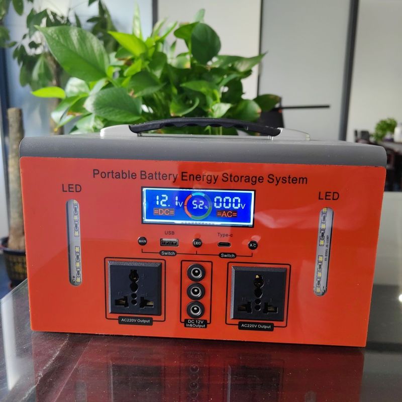 500W Tiger Baby Camping Chasse centrale électrique d'urgence avec 12V DC sortie 11-14V Max