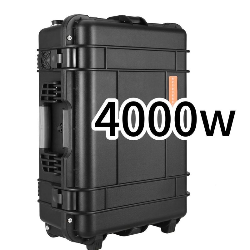 Station électrique mobile pour l'extérieur -25 ordm Température ambiante Charge solaire Port AC/DC