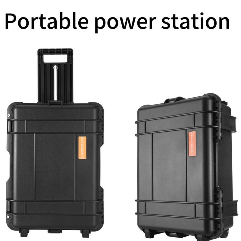 LiFePO4 centrale solaire portable de 5000 W/4800 wh avec 50.000 kg de poids brut du paquet