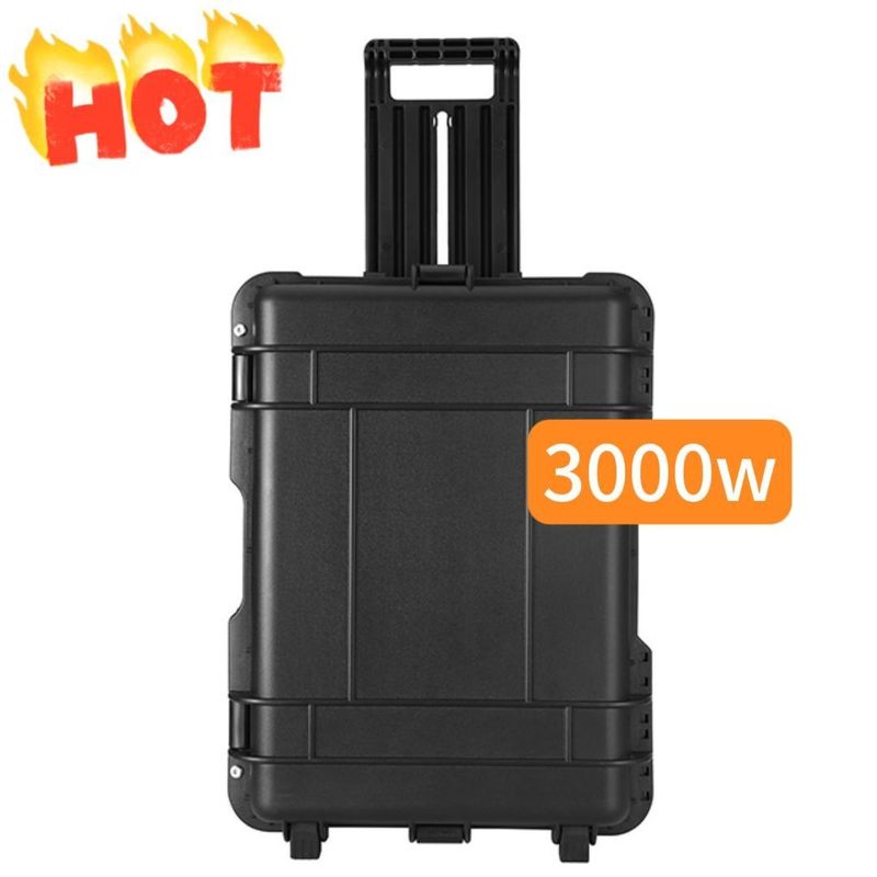 Générateur portable en extérieur à onde sinusoïdale pure de 3000 W pour la communication et le camping personnalisables